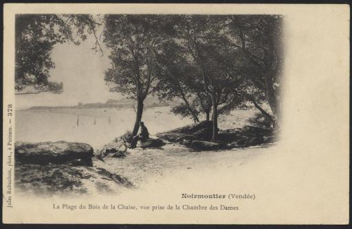 Les plages : du bois de la Chaise (vue 1), de l'anse des Souzeaux (vue 2), des Dames (vue 3), de l'Anse Rouge (vue 4) / Jules Robuchon phot.
